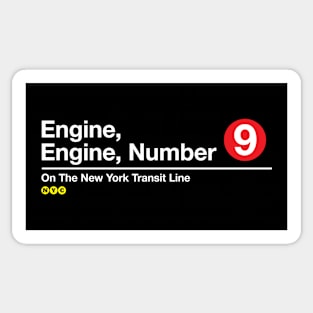 Engine, Engine, Number 9 Sticker